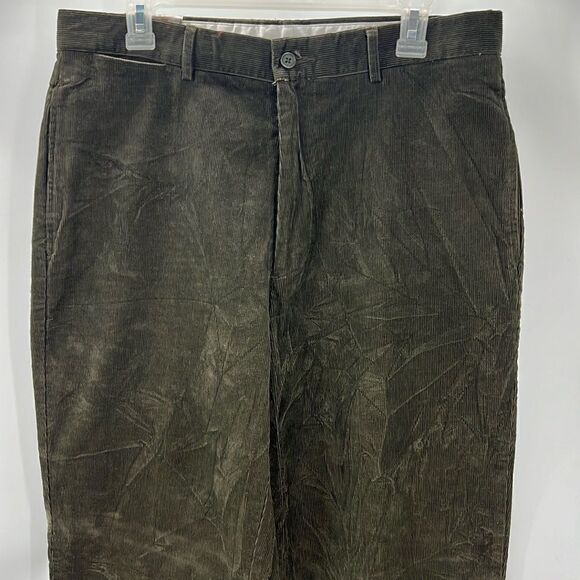 Structure men’s cotton corduroy flat front pants 34 X 32 - Picture 1 of 7